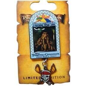 Disney Pin Pirates of Caribbean Dead Man's Chest Opening Day Cruise 48161 DCL LE